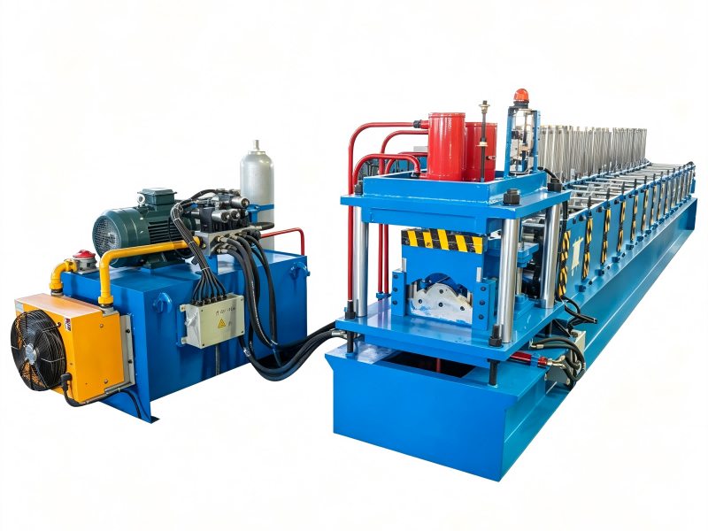 Roof Ridge Cap Roll Forming Machine
