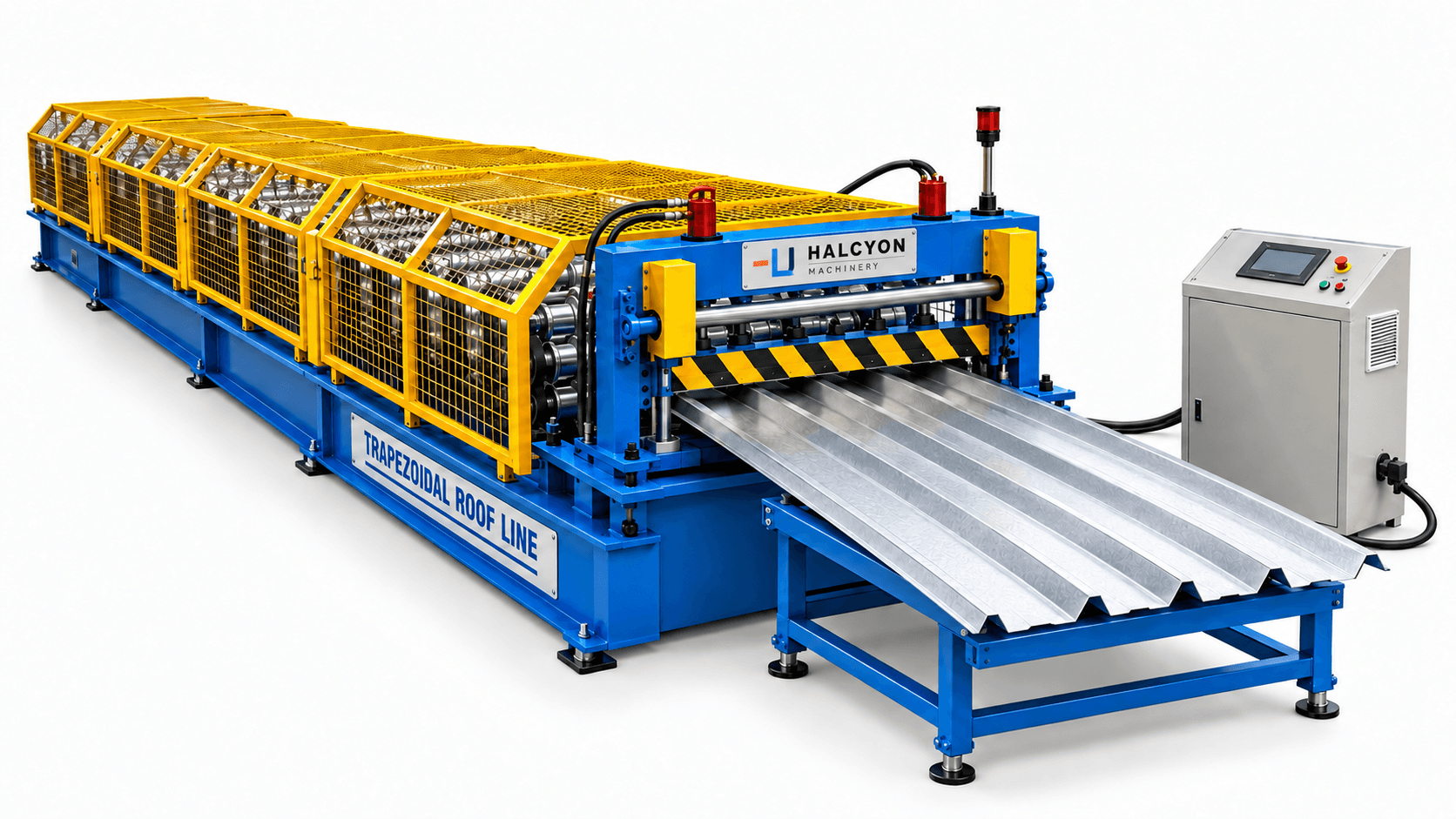Trapezoidal Roof Roll Forming Machine