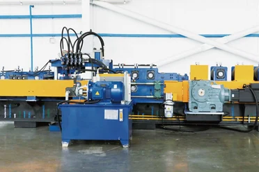 Roll forming machine production line