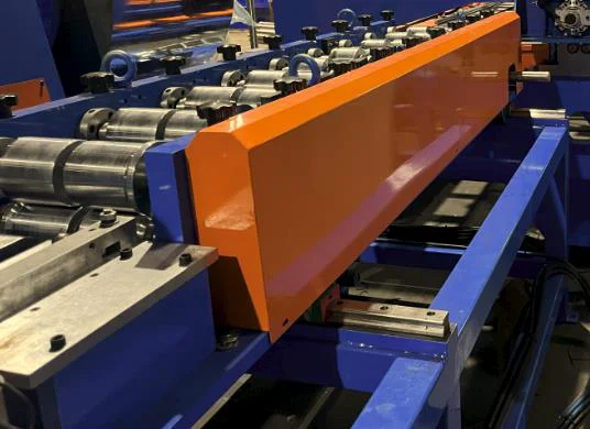 HSL-508P portable standing seam roll forming machine, forming section